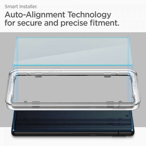 Spigen Google Pixel 6a Skärmskydd GLAS.tR ALIGNmaster 2-pack