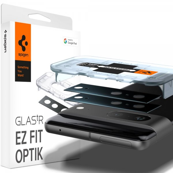 Spigen Google Pixel 7 Kameraskydd Glas.tR EZ Fit Optik 2-pack