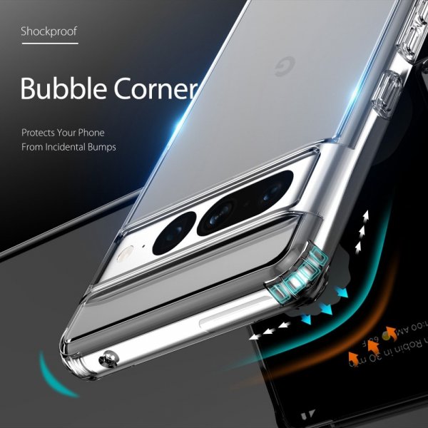 Dux Ducis Google Pixel 7 Pro Skal Clin Series Transparent