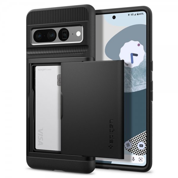 Spigen Google Pixel 7 Pro Skal Slim Armor CS Svart
