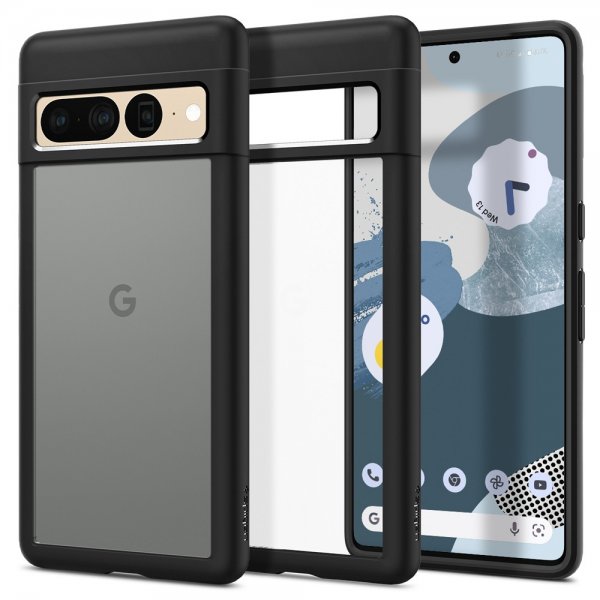 Spigen Google Pixel 7 Pro Skal Ultra Hybrid Matte Black