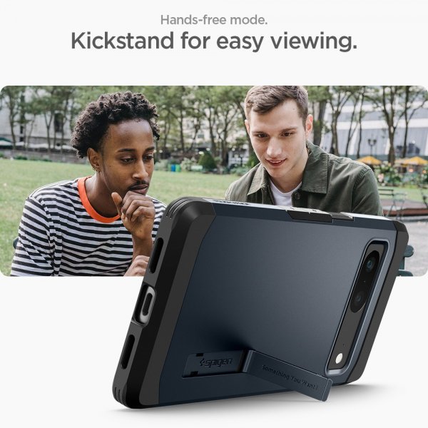 Spigen Google Pixel 7 Skal Tough Armor Metal Slate