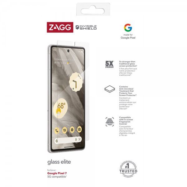 ZAGG InvisibleShield Google Pixel 7 Skärmskydd Glass Elite