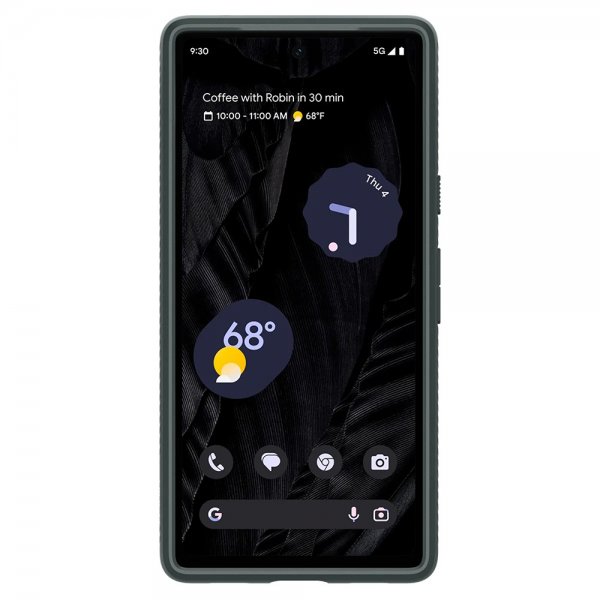 Spigen Google Pixel 7a Skal Liquid Air Abyss Green