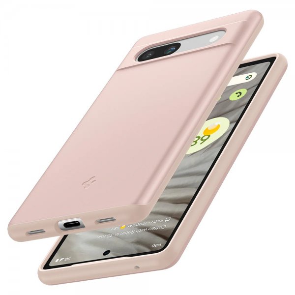 Spigen Google Pixel 7a Skal Thin Fit Pink Sand