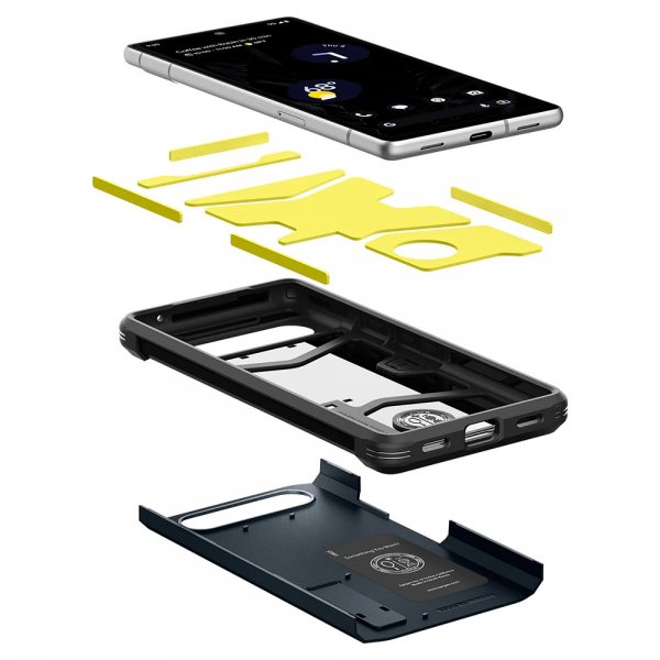 Spigen Google Pixel 7a Skal Tough Armor Metal Slate