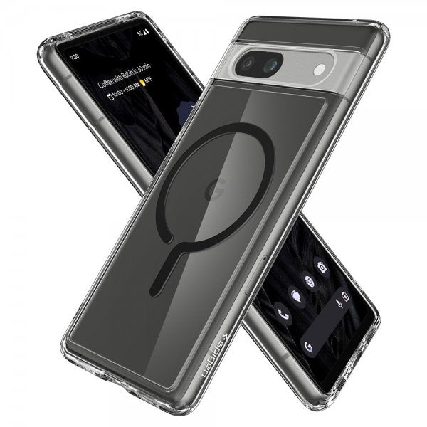 Spigen Google Pixel 7a Skal Ultra Hybrid OneTap Metal Ring MagFit Svart