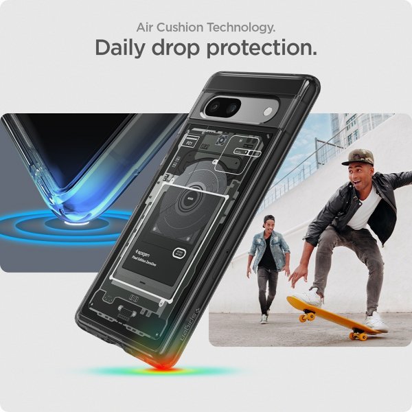 Spigen Google Pixel 7a Skal Ultra Hybrid Zero One Svart