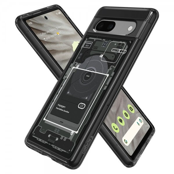 Spigen Google Pixel 7a Skal Ultra Hybrid Zero One Svart
