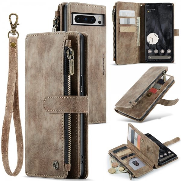 CaseMe Google Pixel 8 Pro Fodral C30 Series Brun