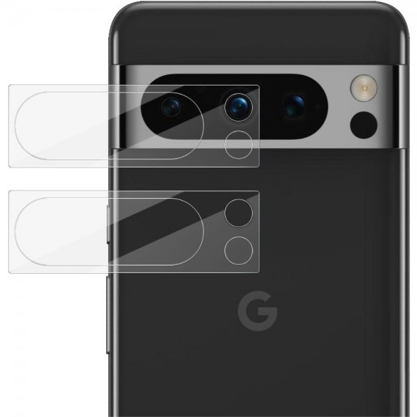 Imak Google Pixel 8 Pro Kameraskydd i Härdat Glas 2-pack