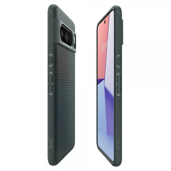 Spigen Google Pixel 8 Pro Skal Liquid Air Abyss Green