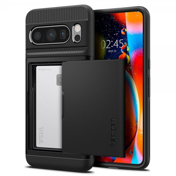 Spigen Google Pixel 8 Pro Skal Slim Armor CS Svart