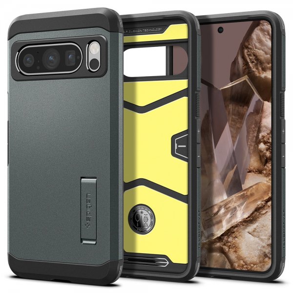 Spigen Google Pixel 8 Pro Skal Tough Armor Abyss Green