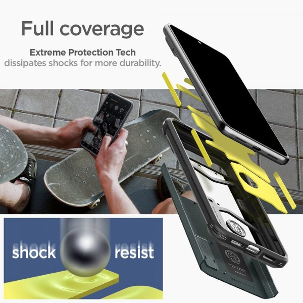Spigen Google Pixel 8 Pro Skal Tough Armor Abyss Green