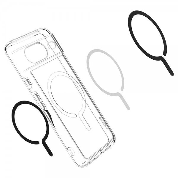 Spigen Google Pixel 8 Skal Ultra Hybrid OneTap Ring MagFit Svart
