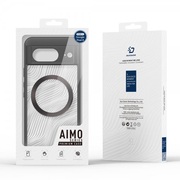 Dux Ducis Google Pixel 8 Skal Aimo Series MagSafe Svart