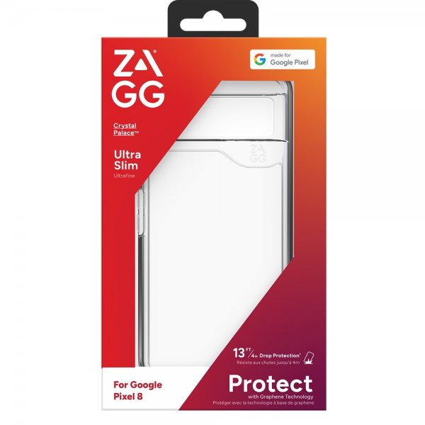 ZAGG Google Pixel 8 Skal Crystal Palace Transparent