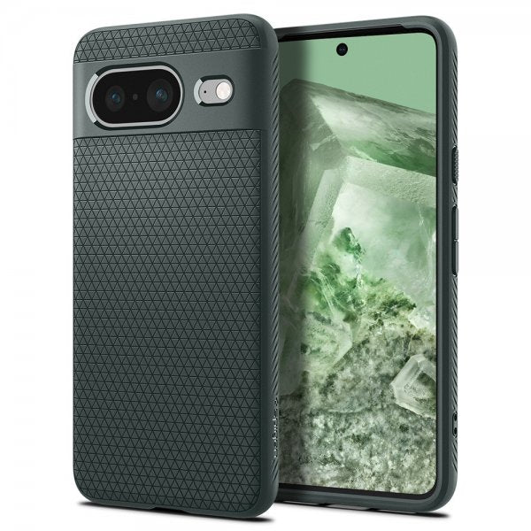 Spigen Google Pixel 8 Skal Liquid Air Abyss Green