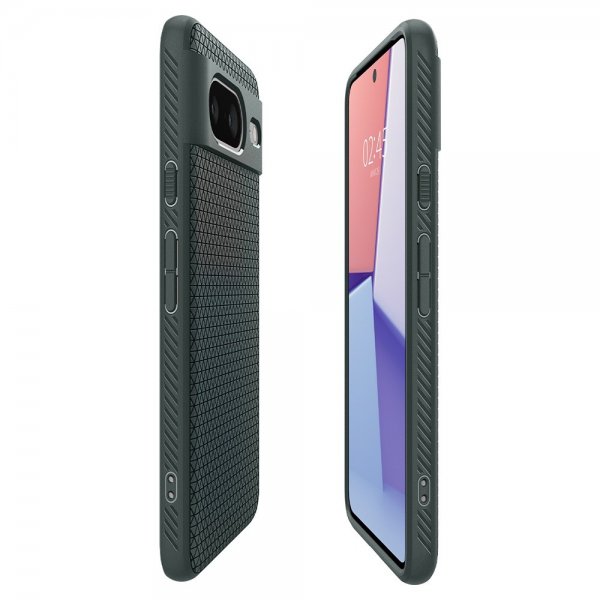 Spigen Google Pixel 8 Skal Liquid Air Abyss Green