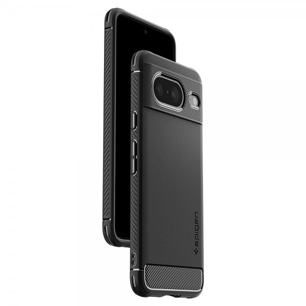 Spigen Google Pixel 8 Skal Rugged Armor Matte Black