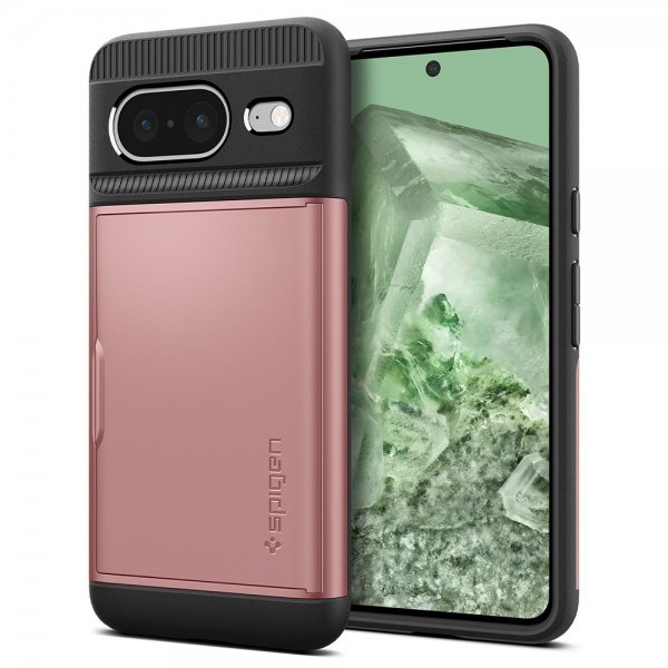 Spigen Google Pixel 8 Skal Slim Armor CS Rose Gold