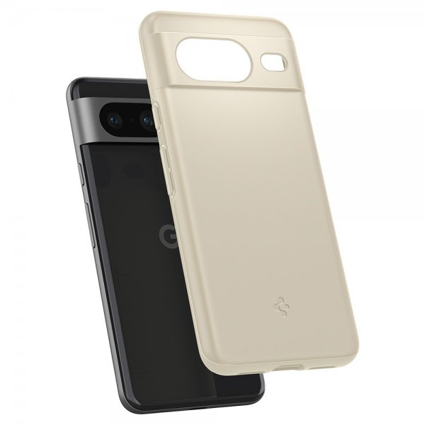 Spigen Google Pixel 8 Skal Thin Fit Mute Beige