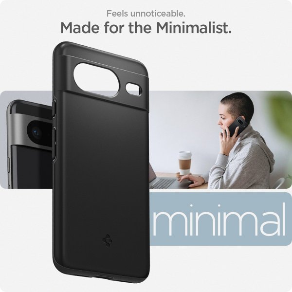 Spigen Google Pixel 8 Skal Thin Fit Svart