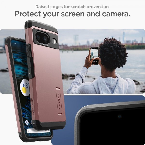 Spigen Google Pixel 8 Skal Tough Armor Rose Gold