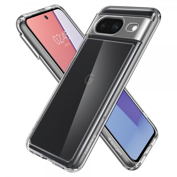 Spigen Google Pixel 8 Skal Ultra Hybrid Crystal Clear