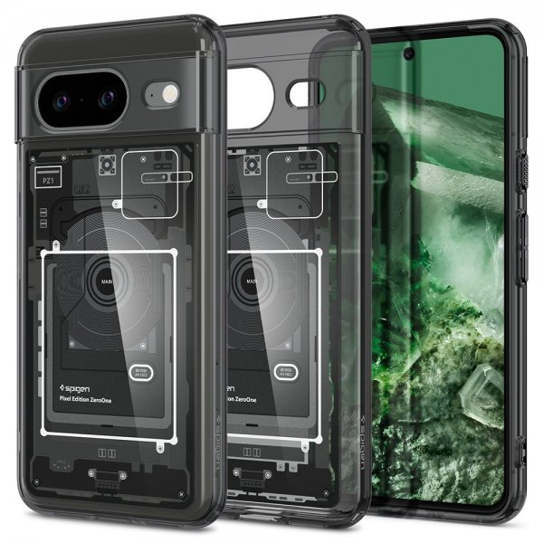 Spigen Google Pixel 8 Skal Ultra Hybrid Zero One Svart