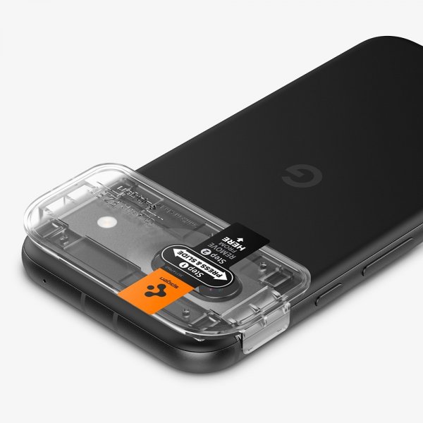 Spigen Google Pixel 8a Kameraskydd Glas.tR EZ Fit Optik 2-pack Crystal Clear