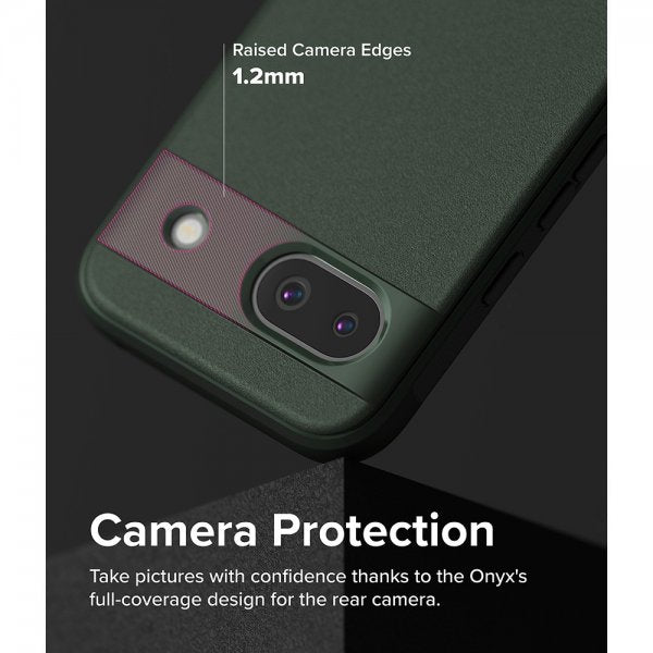 Ringke Google Pixel 8a Skal Onyx Mörkgrön