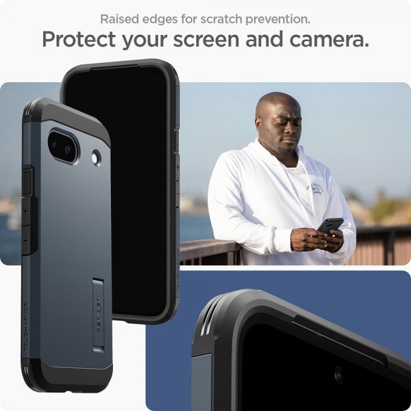 Spigen Google Pixel 8a Skal Tough Armor Metal Slate