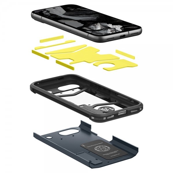 Spigen Google Pixel 8a Skal Tough Armor Metal Slate