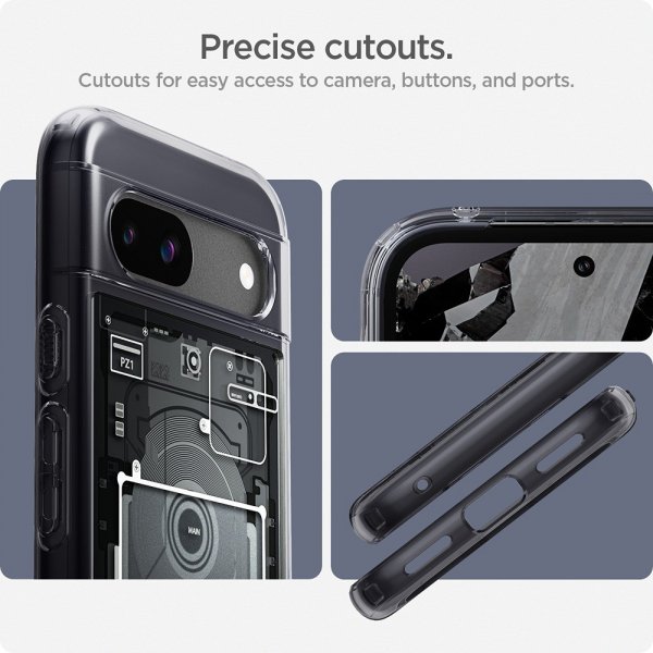 Spigen Google Pixel 8a Skal Ultra Hybrid Zero One Svart