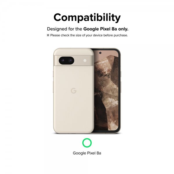 Ringke Google Pixel 8a Skärmskydd Dual Easy Film 2-pack