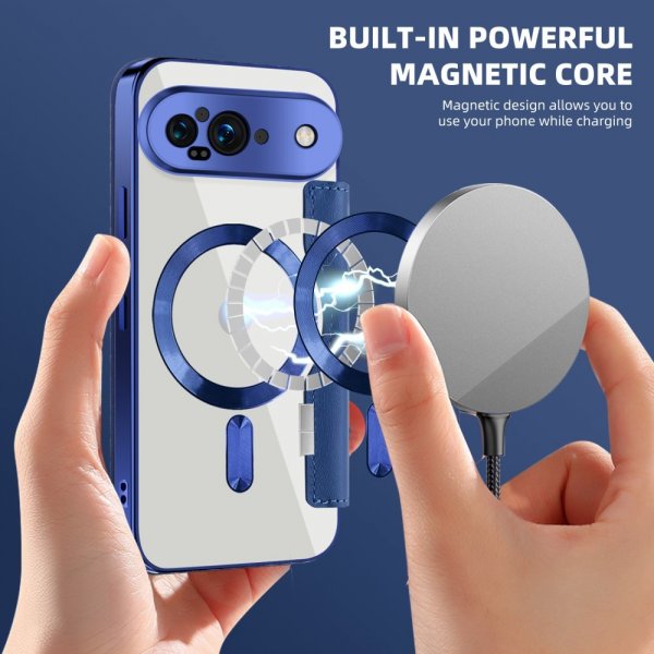 Google Pixel 9 Fodral MagSafe Blå