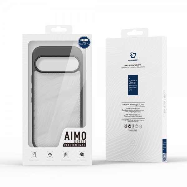 Dux Ducis Google Pixel 9/Pixel 9 Pro Skal Aimo Series Svart