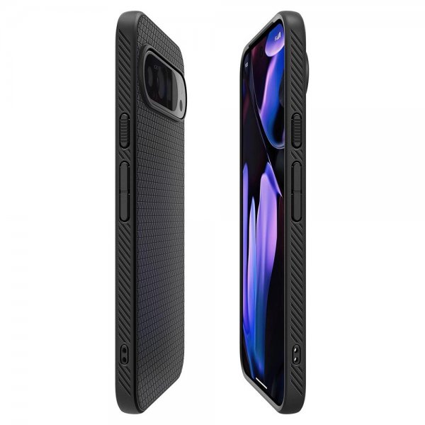 Spigen Google Pixel 9/Pixel 9 Pro Skal Liquid Air Matte Black