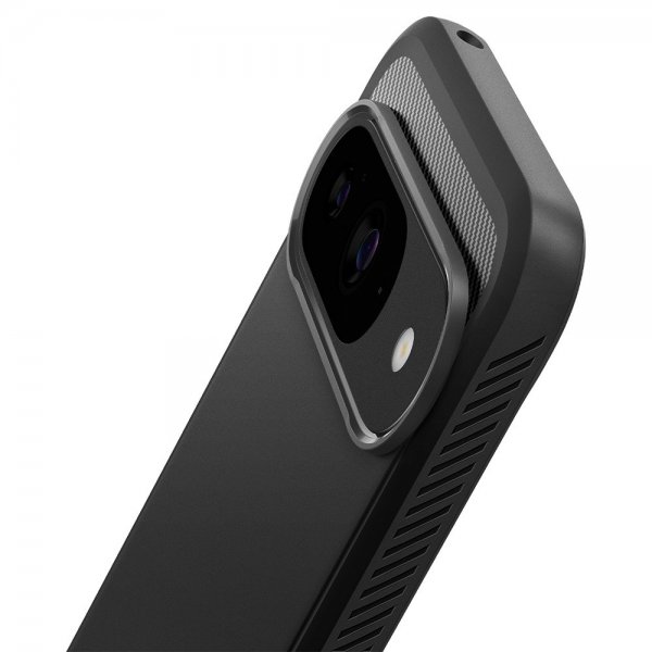 Spigen Google Pixel 9/Pixel 9 Pro Skal Rugged Armor Matte Black