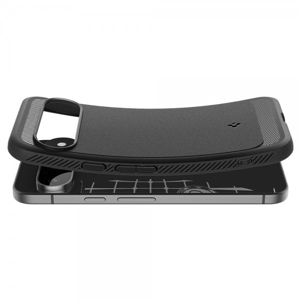 Spigen Google Pixel 9/Pixel 9 Pro Skal Rugged Armor Matte Black