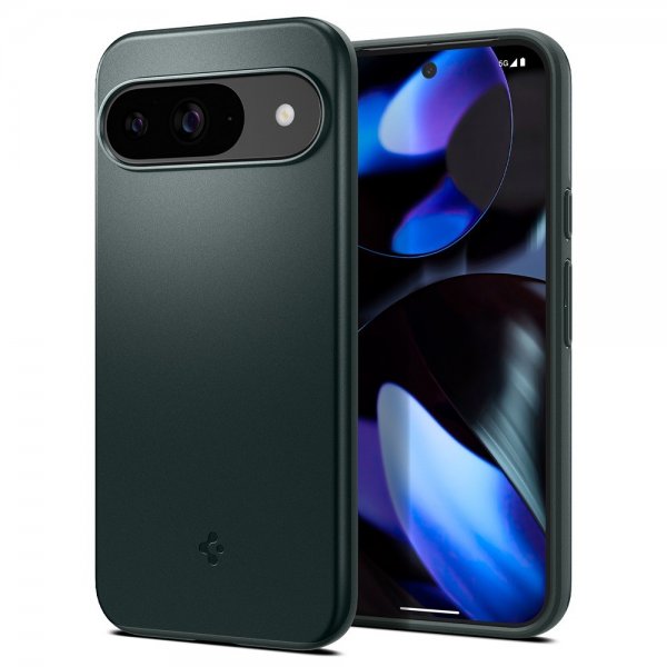 Spigen Google Pixel 9/Pixel 9 Pro Skal Thin Fit Abyss Green