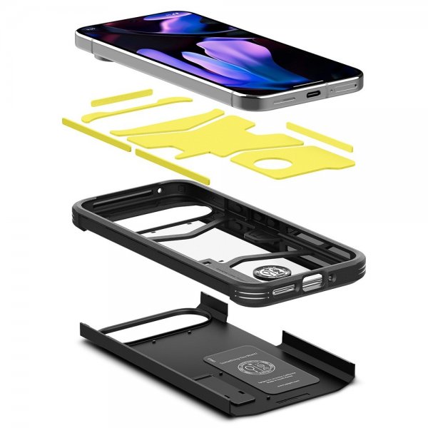 Spigen Google Pixel 9/Pixel 9 Pro Skal Tough Armor Svart
