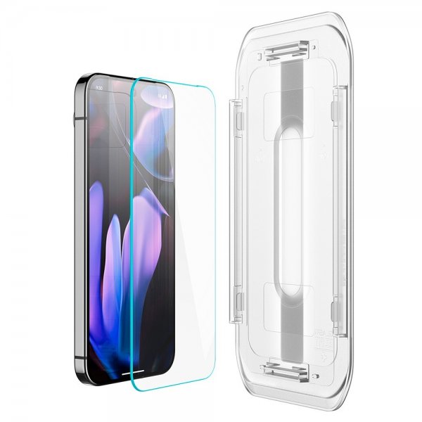 Spigen Google Pixel 9/9 Pro/Pixel 10/10 Pro Skärmskydd GLAS.tR EZ Fit 2-pack