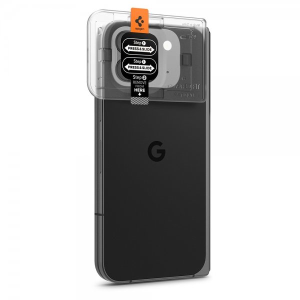 Spigen Google Pixel 9 Pro Fold Kameraskydd Glas.tR EZ Fit Optik 2-pack
