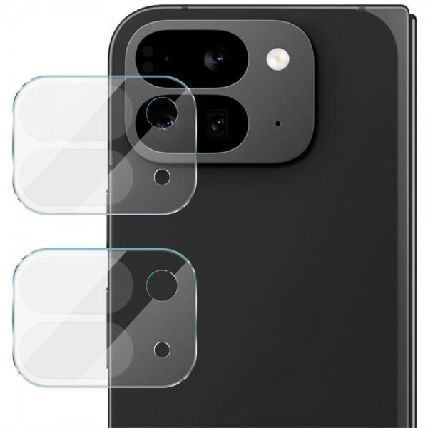 Imak Google Pixel 9 Pro Fold Kameraskydd i Härdat Glas 2-pack