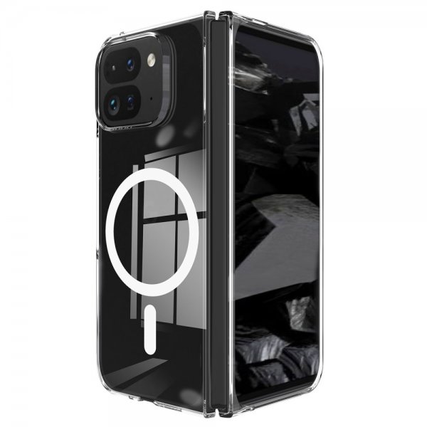 Google Pixel 9 Pro Fold Skal MagSafe Transparent