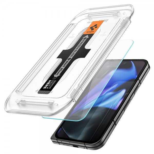 Spigen Google Pixel 9 Pro Fold Skärmskydd GLAS.tR EZ Fit 2-pack
