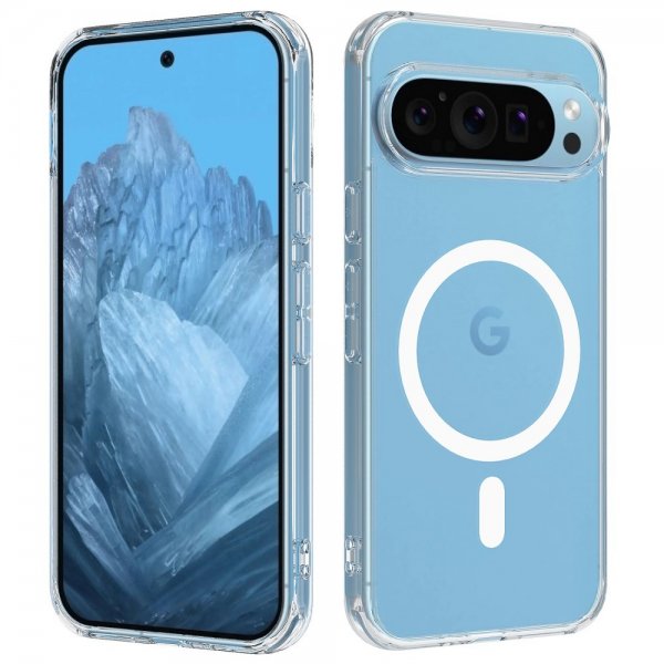 Google Pixel 9 Pro Skal MagSafe Transparent